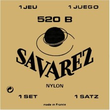 Savarez 520B Low Tension Takım Tel Klasik Gitar Teli