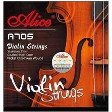 Alice A705 Chrome Keman Takım Tel