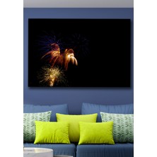 Hediyeler Kapında 100X140 cm Kanvas Duvar Tablo