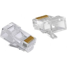 OEM RJ45 Jack Cat5- Cat6 Konnektör 100'LÜ Lüks Paket