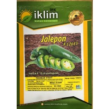 Karahasanoğlu Tarım Biber Tohumu Hibrit Biber A-Z-26 F1 Jalapen Tipi - 20 Adet Tohumluk