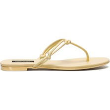 Nine West Etel 2fx Sarı Kadın Düz Terlik