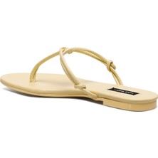 Nine West Etel 2fx Sarı Kadın Düz Terlik