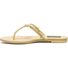 Nine West Etel 2fx Sarı Kadın Düz Terlik