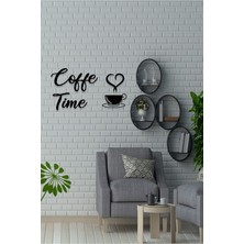 Leylaser 3mm Ahşap Mdf Coffee Time Yazısı