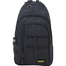 Seventeen 3473 Tek Omuz Askılı Kanvas Sırt - Göğüs Çantası - Body Bag