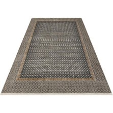 Eko Halı Lısbon New Ls 06 Parlak Dokulu Modern Desenli Renkli Metalik Işıltılı Makine Halısı