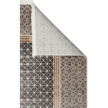 Eko Halı Lısbon New Ls 06 Parlak Dokulu Modern Desenli Renkli Metalik Işıltılı Makine Halısı