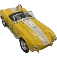 Farbu Oyuncak 1:38 Metal Çek Bırak Araba 1965 Shelby Cobra 427 S/c 43761D