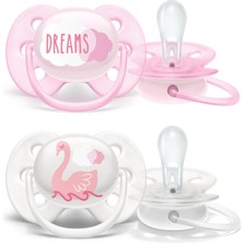 Philips Avent Ultra Soft Emzik 0-6 Ay Kız SCF222/02