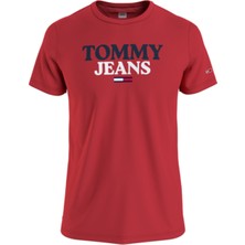 Tommy Jeans T-Shirt, Kırmızı