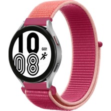 MobaxAksesuar Samsung Galaxy Watch Active 2 40MM 44MM Kordon Hasır Kordon