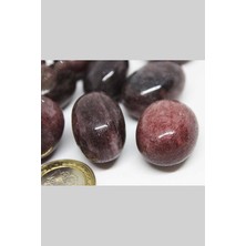 Yaşam Tohumu Çilek Kuvars Taşı Tamburlanmış