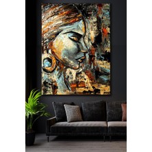 Hediyeler Kapında Yağlı Boya Görünümlü Royal Kanvas Tablo 70 x 100 cm