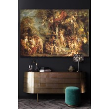 90 x 130 Rönesans Kargaşa Kanvas Duvar Tablo