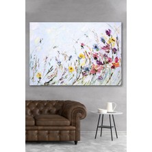 Hediyeler Kapında 90 x 130 Yağlı Boya Görünümlü Poyraz Yeli Kanvas Tablo