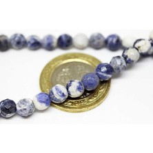 Yaşam Tohumu Sodalit Taşı Faset Kesim 6mm/10 Adet