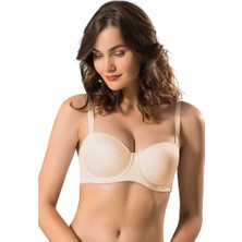 Le Jardin Kadın Ten Sylvia B-C Cup Desteksiz Dolgusuz Toparlayıcı Sütyen 9300