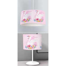 instababyrooms Çocuk Odası Dijital Baskılı Sarkıt Avize ve Masaüstü Abajur Avize Model 072