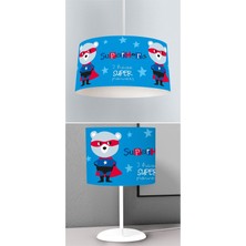 instababyrooms Çocuk Odası Dijital Baskılı Sarkıt Avize ve Masaüstü Abajur Avize Model 075