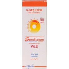 Alpha Güneş Kremi 90 Spf 75ML