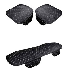 Mutlu Oto Citroen C4 Picasso 2007-2010   Siyah Kumaş Minder Beyaz Nakışlı