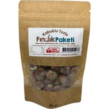 Fındık Paketi Kavrulmuş Tuzlu Kabuklu Fındık 80 gr