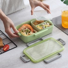 Sanlindou 1 Adet 1000 Ml Sağlıklı Malzeme Öğle Yemeği Kutusu Sızdırmaz Bölme Bento Kutuları Mikrodalga Gıda Depolama Konteyner Lunchbox Bpa Ücretsiz | Öğle Yemeği Kutuları (Yurt Dışından)