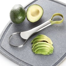 Sanlindou Avocado Slıcer Torne Tereyağı Ejderha Meyve Soyucu Kesici Pulp Ayırıcı Kesici Çok Fonksiyonlu Sebze Meyve Mutfak Aletleri | (Yurt Dışından)