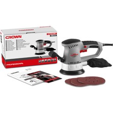 Crown Ct13395 Eksantrik Zımpara Makinesi 450w 150 Mm