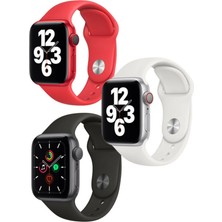 Fogy Watch 1 2 3 4 5 6 Se 44MM Yumuşak Pürüzsüz 3 In 1 Siyah Beyaz Kırmızı Klasik Kordon