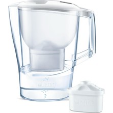 Brita Aluna Xl Filtreli Su Arıtmalı Sürahi -3 Filtreli -Beyaz