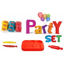 Apiko Shop Heroes Party Mini Set Oyun Hamuru, Parti Süsü Yapma Oyun Hamuru 7 Parça