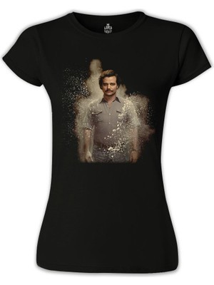 Lord T-Shirt - Pablo Siyah Bayan Tshirt