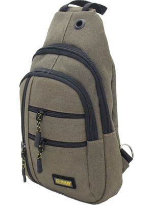 Seventeen 3473 Tek Omuz Askılı Kanvas Sırt - Göğüs Çantası - Body Bag