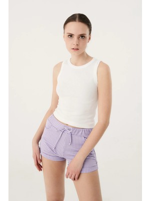 FullaModa Halter Yaka Fitilli Body