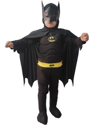 Bkmc Batman Kara Şövalye Kostümü Kaslı