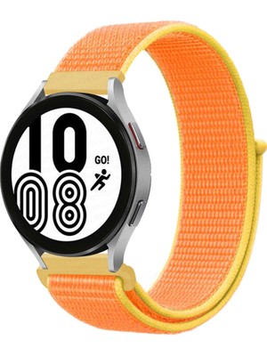 MobaxAksesuar Samsung Galaxy Watch Active 2 40MM 44MM Kordon Hasır Kordon