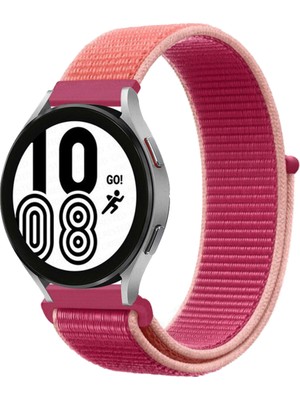 MobaxAksesuar Samsung Galaxy Watch Active 2 40MM 44MM Kordon Hasır Kordon
