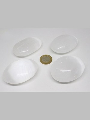 Yaşam Tohumu Selenit Taşı Tamburlanmış (80-100 Gram)