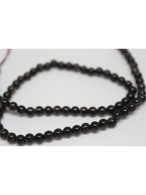 Yaşam Tohumu Dumanlı Kuvars Taşı Dizi 4mm