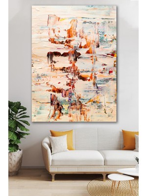 Hediyeler Kapında 90 x 130 Purity Sürreal Kanvas Tablo