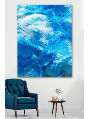 Hediyeler Kapında 90 x 130 Blue Soul Kanvas Tablo