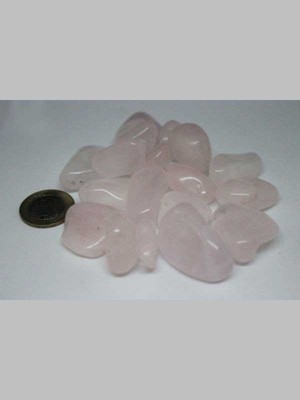 Yaşam Tohumu Pembe Kuvars Taşı 20-30 Gram ( Açık Pembe)