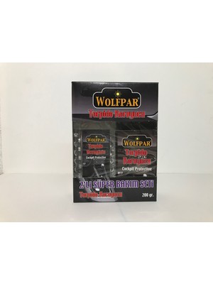 Wolfpar Torpido Koruyucu 2'li Süper Bakım Seti