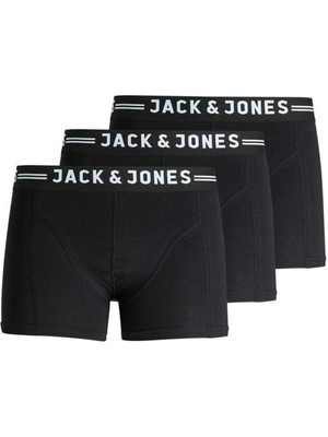 Jack & Jones Erkek 3'lü Boxer Paket - 12081832