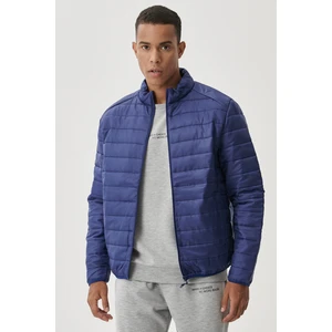 Altınyıldız Classics Erkek Indigo Standart Fit Ultra Hafif Soğuk Geçirmez Casual Mont