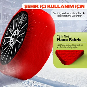 Auto Urban Kar Çorabı - Kar Zinciri Muadili