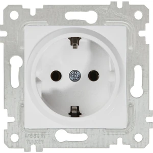 Rita Beyaz Mekanizma + Tuş Topraklı Priz