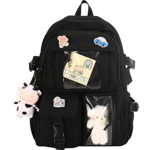 Ortaokul Öğrencileri Bookbag Sevimli Omuz Çantası Kolye (Yurt Dışından)